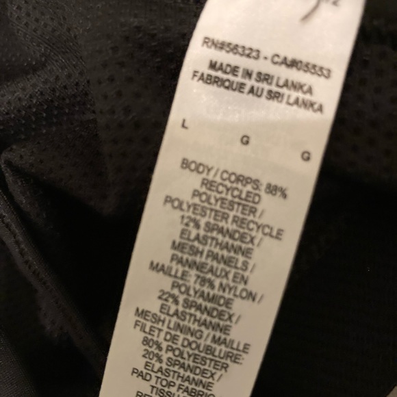 Nike Rebel black sports bra - Picture 2 of 2